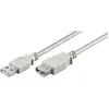 Image de MicroConnect Câble d'extension USB (3 m, USB 2.0), Câble USB
