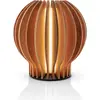 Image de Eva Solo, Lampe de table, Lampe de table Radiant ronde, 15 cm, marron (135.75 lm)