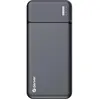 Image de Denver PQC-10007, 10000 mAh, lithium polymère (LiPo), 18 W, gris (10000 mAh, 18 W, 37 Wh), Chargeur de secours, Gris