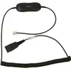 Image de Jabra Câble QD -> RJ9 GN1216 spiralé Avaya one-X, Micro-casque : accessoires
