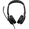 Image de Jabra Evolve2 50 USB-A UC stéréo (Filaire, USB-A), Casque micro de bureau, Noir