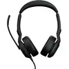 Image de Jabra Evolve2 50 (Filaire, Sans fil, USB-A), Casque micro de bureau, Noir