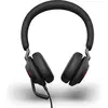 Image de Jabra Evolve2 40 SE (Filaire), Casque micro de bureau, Noir