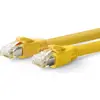 Image de Vivolink PROCAT40 Câble réseau 40 m Cat6a F/FTP (FFTP) jaune (F/FTP, CAT6a, 40 m), Câble réseau