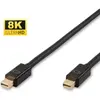 Image de MicroConnect Mini Displayport M-M 2m Black (2 m), Câble vidéo, Noir