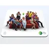 Image de Tapis de souris de jeu QCK SIMS 4, Tapis de souris, Blanc