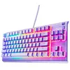 Image de Clavier Gaming filaire Azerty Français SteelSeries Apex 3 TKL Lavande