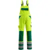 Image de Mascot, Pantalon de travail, Salopette de sécurité "Barras" jaune/marine, taille 48 (48)