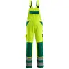 Image de Mascot, Pantalon de travail, Salopette de sécurité "Barras" jaune/marine, taille 56 (56)