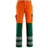 Image de Mascot, Pantalon de travail, Pantalon de sécurité "Olinda" orange/vert taille 46 (46)