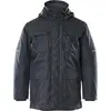 Image de Mascot, Veste de travail, parka unisexe Dayton noir bleu taille M (M)