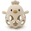 Image de Magni, Anneau de dentition, Teether ball avec canard en silicone LFGB, beige - (5630) (6 Mois)