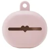 Image de Porte-sucette Hevea - Rose Poudré