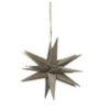 Image de Kerst decoraties Broste Copenhagen DECO ETOILE 'VENUS' BOIS Grijs