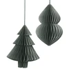 Image de Décorations de noël Broste Copenhagen DECO 'CHRISTMAS MIX' PAPIER X2 femme