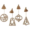 Image de Décorations de noël Broste Copenhagen FILI X4 femme