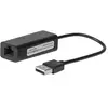 Image de MicroConnect USB 2.0 à (USB 2.0, RJ45 (1x)), Adaptateur réseau, Noir