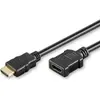 Image de MicroConnect HDMI (Typ A)   HDMI (Typ A) (2 m), Câble vidéo, Noir