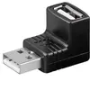 Image de MicroConnect USB 2.0 (USB-A), Adaptateur données + vidéo, Noir