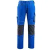 Image de Mascot, Pantalon de travail, Pantalon Mannheim, taille 90C52, bleu grainé/bleu noir (52)