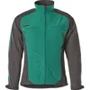 Image de Mascot, Veste de travail, Veste softshell homme DRESDEN vert, noir taille M (M)