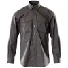 Image de Mascot, Hommes, Chemise, Chemise croisée Mesa anthracite foncé Gr.45-46, Gris, (46)