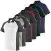 Image de Mascot, Hommes, T-shirt, Poloshirt unique en deux couleurs, Marron, Gris, Vert, Noir, Bleu, Rouge, Blanc, (S)