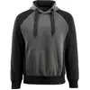 Image de Mascot, Veste de travail, Ratisbonne Sweatshirt à capuche taille M, anthracite foncé/noir (M)