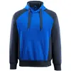 Image de Mascot, Installation électrique : petit matériel, Ratisbonne Sweatshirt à capuche taille 2XL, bleu corbeau/noir