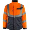 Image de Mascot, Veste de travail, blouson de signalisation mixte Oxford orange, bleu noir taille 2XL (XXL)