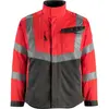 Image de Mascot, Veste de travail, blouson de signalisation mixte Oxford rouge, anthracite taille 3XL (3XL)