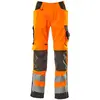 Image de Mascot, Pantalon de travail, Pantalon de sécurité Kendal orange/anthracite foncé, taille 49 (49)