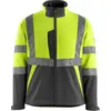 Image de Mascot, Veste de travail, Veste Kiama Soft Shell taille L, jaune hi-visible/anthracite foncé (L)