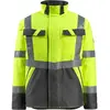 Image de Mascot, Veste de travail, Veste d'hiver Penrith taille L, jaune hi-visible/anthracite foncé (L)