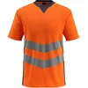 Image de Mascot, Veste de travail, T-shirt de sécurité mixte Sandwell orange Taille M (XL)