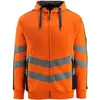Image de Mascot, Veste de travail, T-shirt de sécurité unisexe à manches longues Corby orange Grand XL (XL)