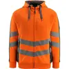 Image de Mascot, Veste de travail, T-shirt de sécurité unisexe à manches longues Corby orange Grand XL (XL)