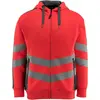 Image de Mascot, Veste de travail, T-shirt de sécurité unisexe à manches longues Corby rouge Taille 3XL (3XL)