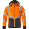 Image de Mascot, Veste de travail, Veste Blackpool Soft Shell taille 3XL, orange vif/bleu noir (3XL)
