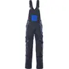 Image de Mascot, Pantalon de travail, Salopette Augsburg Taille 76C48, noir bleu/bleu grain (48)