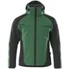 Image de Mascot, Veste de travail, Veste softshell homme "DARMSTADT" Unique vert, noir taille S (S)