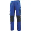 Image de Mascot, Pantalon de travail, Pantalon Lemberg Taille 76C46, bleu corbeau/noir (46)