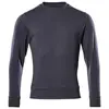 Image de Mascot, Veste de travail, 51580 Sweat-shirt homme, polyester coton bleu marine, taille XXL (XXL)