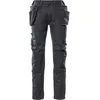 Image de Mascot, Pantalon de travail, KASSEL Coton unisexe, polyester noir W 93cm L 82cm pantalon (46)