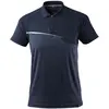 Image de Mascot, Hommes, T-shirt, Polo, évacuant l'humidité Polo taille L, bleu noir, Bleu, Noir, (L)