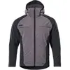 Image de Mascot, Veste de travail, 16002, Veste Softshell unisexe, élasthanne, polyester noir/gris, taille XXL (XXL)