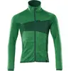 Image de Mascot, Veste de travail, Pull en polaire avec fermeture éclair Veste en micropolaire taille 3XL, vert gazon/vert (3XL)