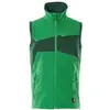 Image de Mascot, Veste de travail, Gilet Accelerate Strech léger vert gazon/vert T. XL (XL)
