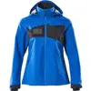 Image de Mascot, Veste de travail, Hard Shell Jacke, wasserdicht, Damen Jacke Grösse XS, azurblau/schwarzblau (4XL)