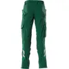 Image de Mascot, Pantalon de travail, Pantalon stretch Accelerate vert, taille 82C60 (M)